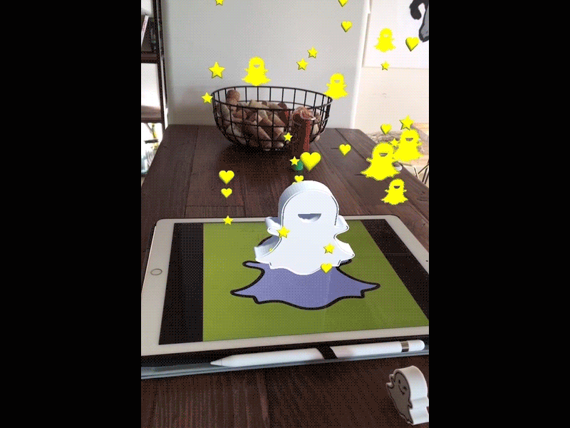 Ghostface Killa particles ar augmented ghostface image tracking particles unity unity3d