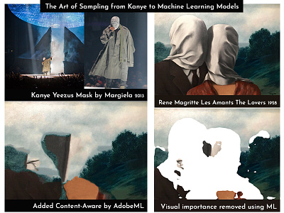 The art of sampling from Kanye to machine learning models adobe ai aiartist content aware kanye machine learning runwayml yeezus