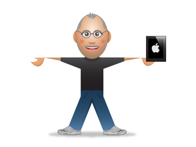 SupaStar Steve Jobs apple avatar ipad steve jobs supastar