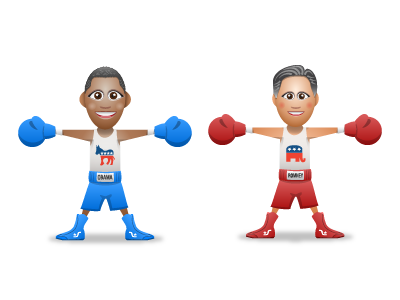 SupaStar Showdown - Obama v. Romney avatar elections obama romney supastar