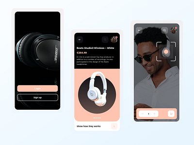 Headphone e commerce app