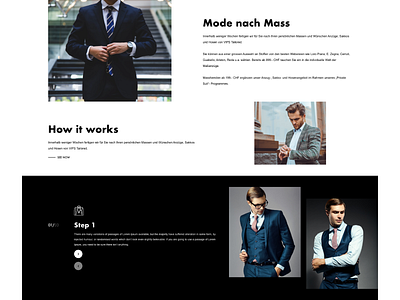 Men suits website @concept @ui @ux clothes fashion fashion design men simple suits website websitedesign