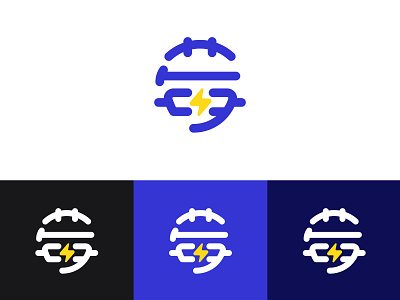 "Berry" logo design blueberry brand design icon logo logo design visual design