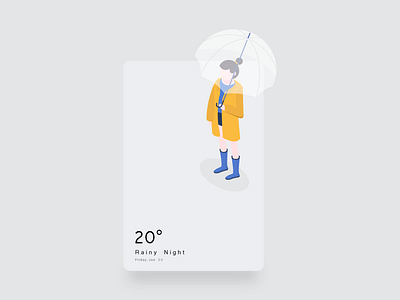 Weather interface interface ui design