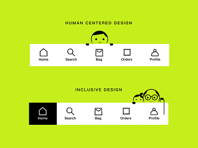 Label bar design exercises app concept app inclusive inclusive design tab bar 你的设计 图标 应用界面 页面