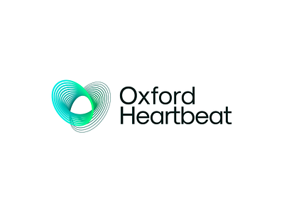 Oxford Heartbeat – Logo Design analyze beat branding heart heartbeat lines logo logotype mark med medical scan sign transition