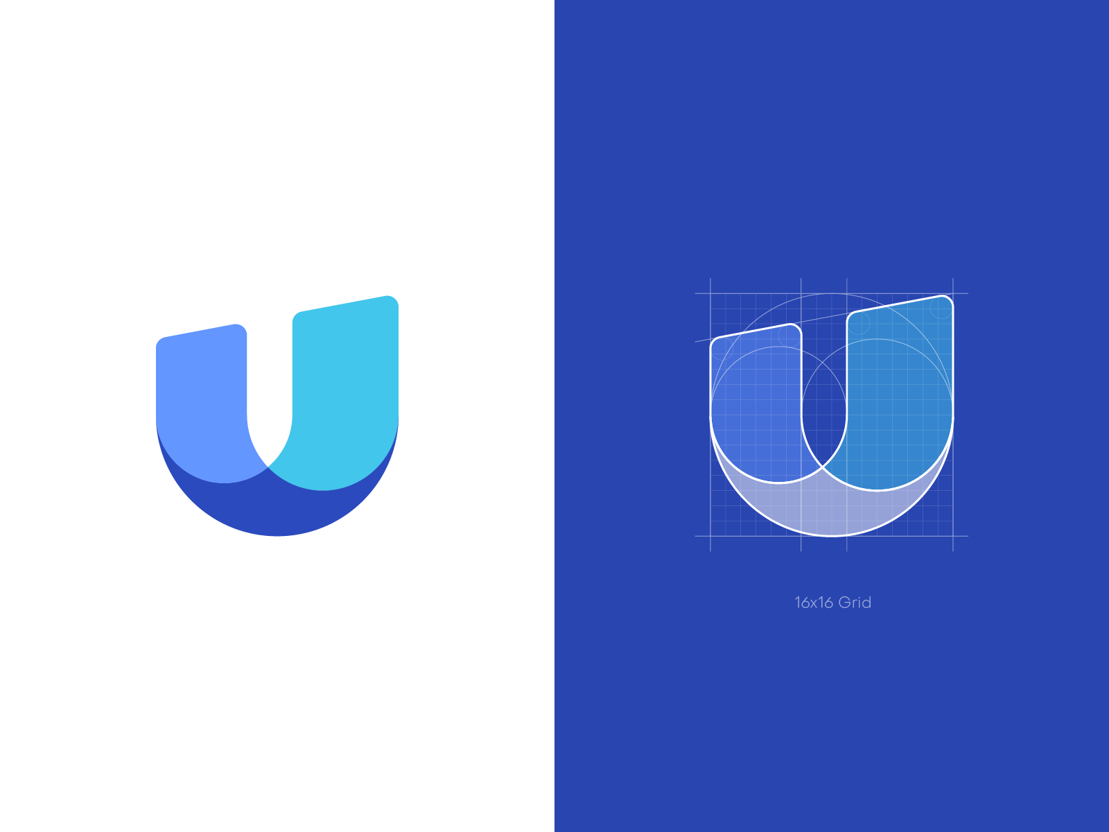 Letter U Logo Concept // For SALE