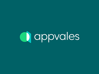 Appvales – Brand Identity / Logo Design a brand identity brandbook branding green icon letter a logo logotype mark multiply overlay web developer