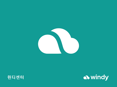 Windy – Logo Design ac air conditioner branding circles cloud cold flow grids icon logo logotype mark round wind windy