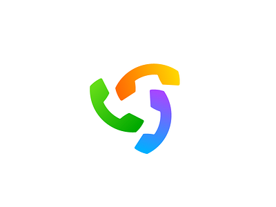 Group Call Logo // For SALE by Bohdan Harbaruk 🇺🇦 on Dribbble