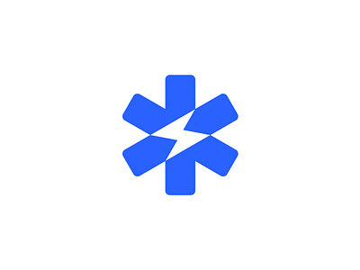 Star of Life // For SALE bolt cross life lighting logo mark medical s sign star storm