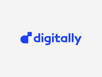 Digital Logo Design blue brand branding crypto grid icon logo logotype mark sign typography ui