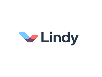 Lindy – Logo Design bird brand branding color colors design grid hr icon logo logo design logodesign logotype mark multiply overlay sign vector