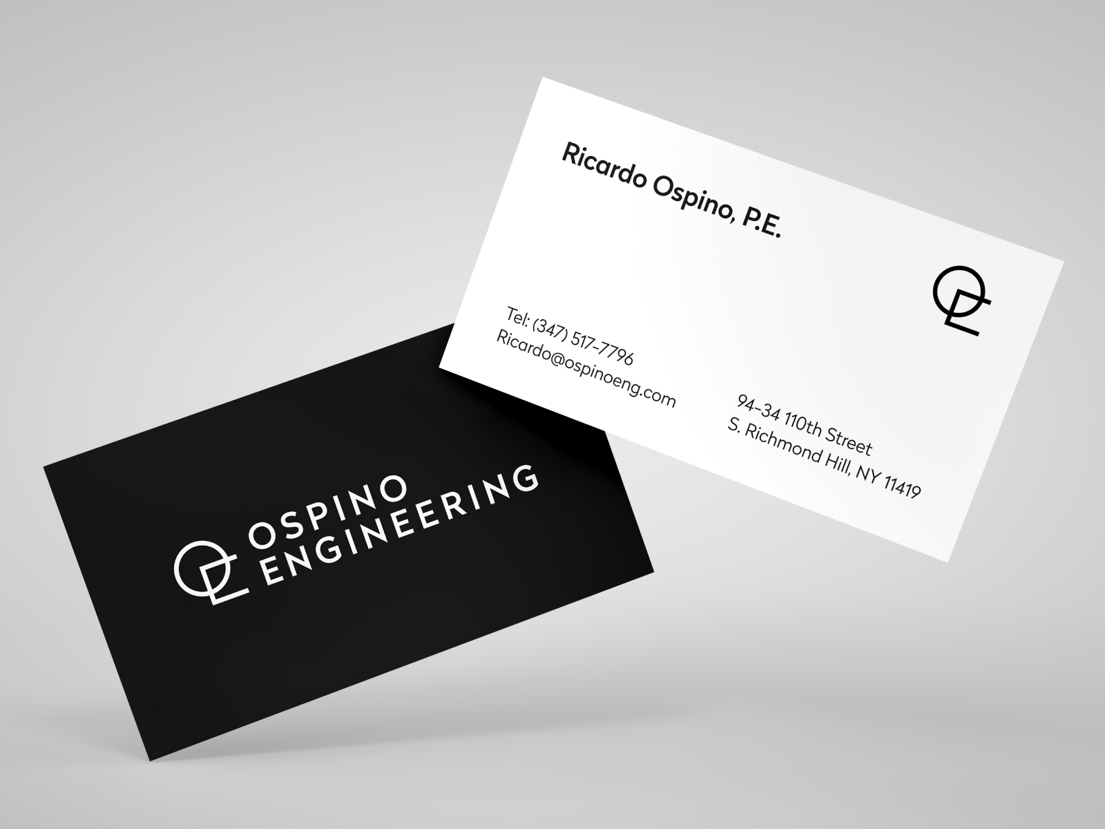 Ospino Engineering - Business Cards