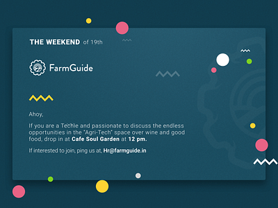 Invitation branding bubble farm farmguide skechapp ui