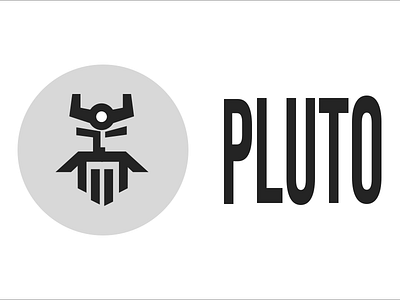 Pluto Logo logo ui design