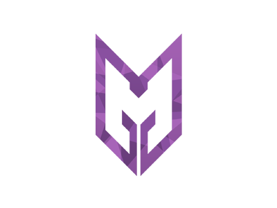 Max Gubric Logo adobe illustrator cs6 branding logo logo concept mg purple