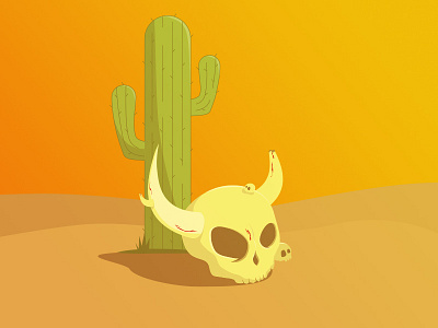 Desert skull