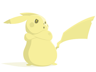 Evil Pikachu startup dark djo djoswork illustration lightning pikachu poke pokebal pokemon