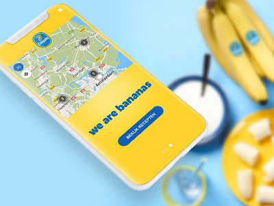 Chiquita Mobile Concepts WIP advertising banner blue chiquita djo djoswork isobar mobile yellow