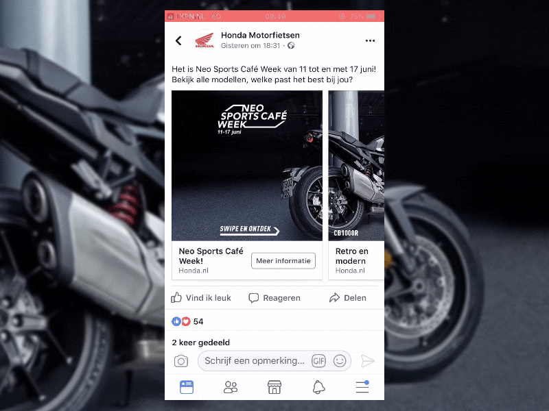 Honda | Social ads advertising djo djoswork photoshop social