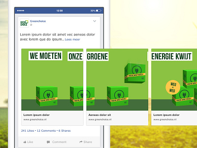 Greenchoice | Social ads ads advertising djo djoswork photoshop social