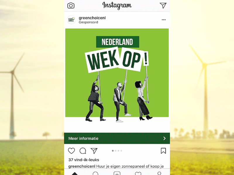 Greenchoice | Social ads ads advertising djo djoswork facebook instagram photoshop social