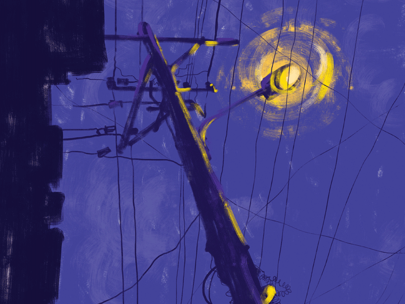 Streetlight illustration