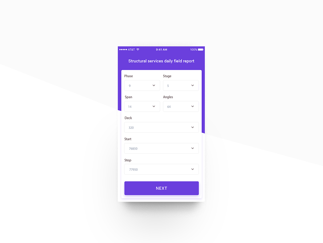 Daily report UI by Diana Tomka on Dribbble