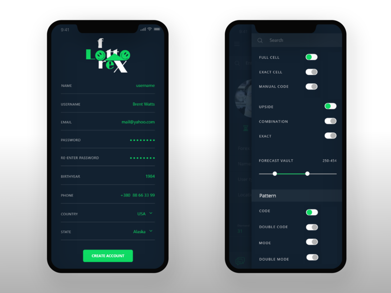 mobile forex trading app ui