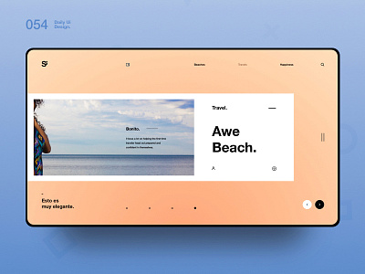 Si™ Daily Ui Design 054