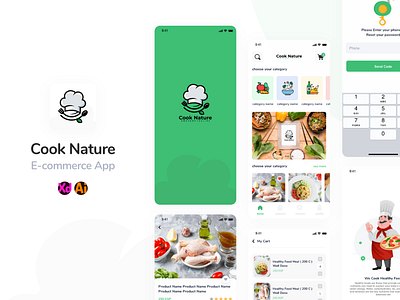 Cook Nature UI Design