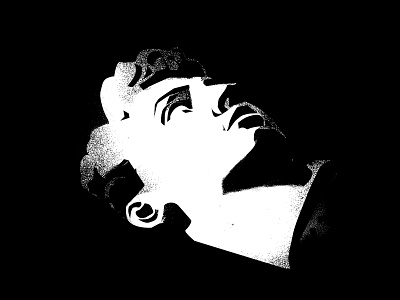 1177 abstract black and white composition david design grunge grunge texture illustration ink laconic lines minimal portrait portrait illustration poster sculpture sculpture illustration splash