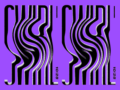 Fragment 110 basic composition minimal swirl typography