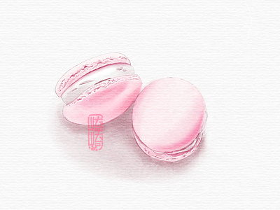 Macarons applepenicl illustration ipad macarons painting sketch