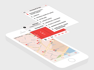 Jump: London Bus Tracker app bus iphone jump london tfl tracker transport ui ux