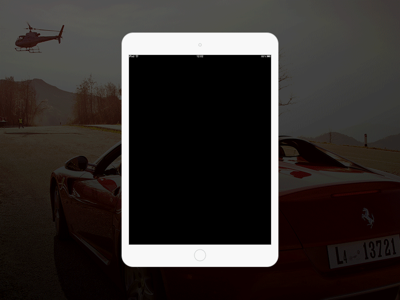 Top Gear iPad App app bbc ferrari interactive ipad magazine motor petrolhead publishing topgear ui ux