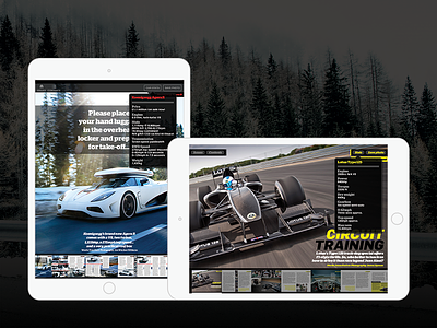 Top Gear iPad App AR app bbc interactive ipad magazine motor petrolhead publishing topgear ui ux