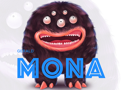 MONA Character design character design painting photoshop