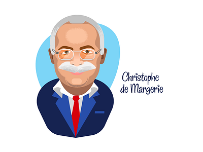 Christophe De Margerie .ai demargerie illustrator portrait total