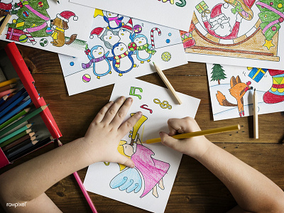 Free : Christmas Coloring for Kids