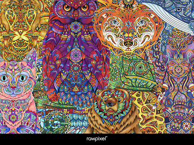 Extremely Detailed Adult Coloring