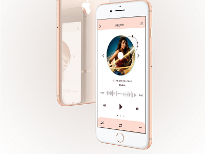 Music Player_Challenges#UI character design illustration typography ui ux vector