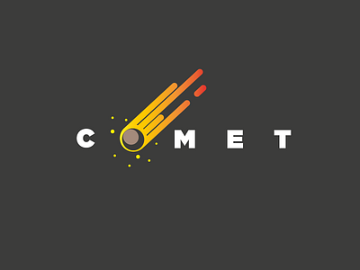 Day 1: 'Comet' comet daily logo challenge logo