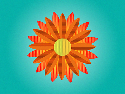 Flower power flower illustration vector