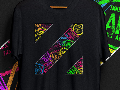 DJZ TEE design logo t-shirt