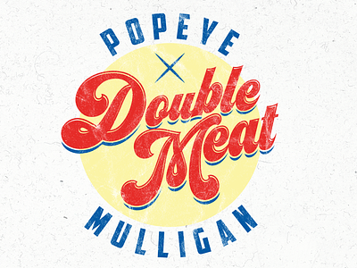Logo/tee design for the amazing Matt Cross aka “Popeye Mulligan” logo wrestler wrestling