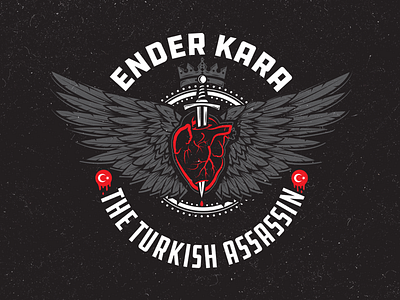 Logo for Pro Wrestler Ender Kara