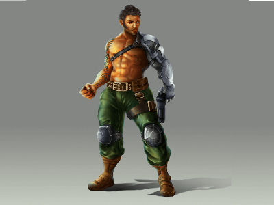 Art Modern Warrior Male Small