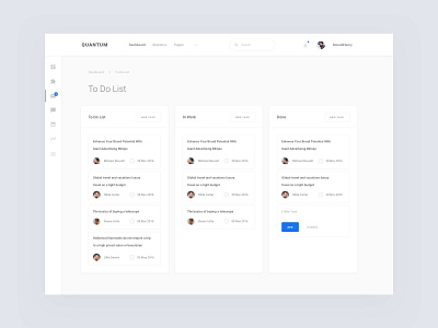 To Do List Dashboard dashboard download free freebie freebies template